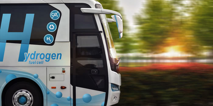 Bus mit Brennstoffzellen