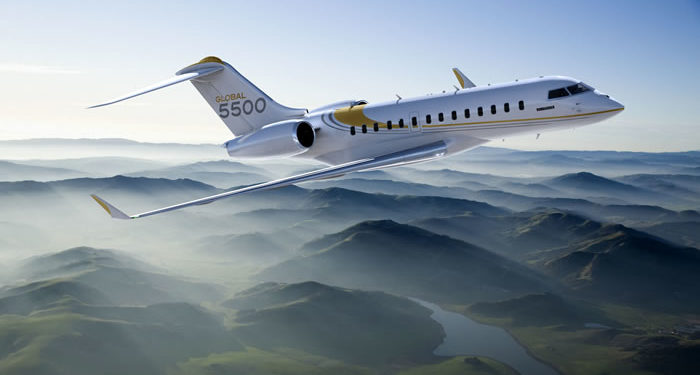 Business-Flugzeug Global 5500 Bombardier