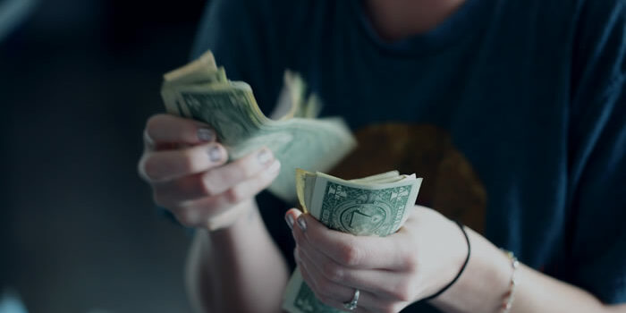 Geld zählen